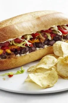 Cheeseburger Sub
