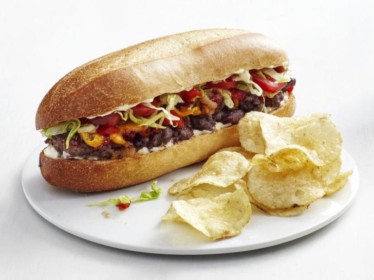 Cheeseburger Sub ⋆ Gus's Pizzeria Woodstown, NJ