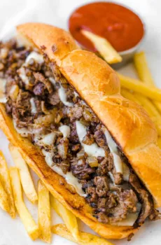 Famous Philly Cheesesteak