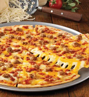 Bacon Cheddar Burger Pizza