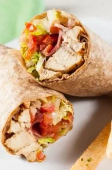 Chicken Cheesesteak Wrap
