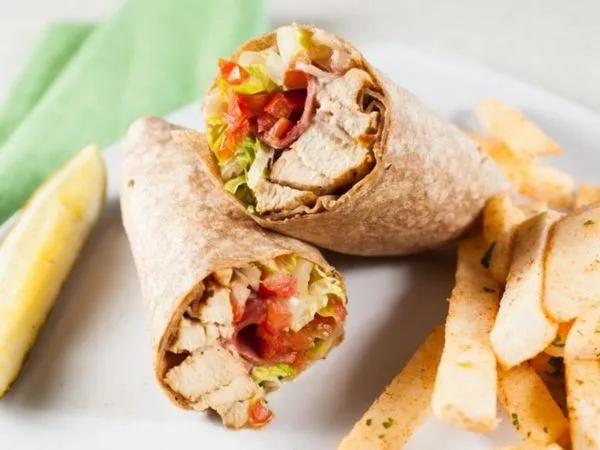 Chicken Cheesesteak Wrap