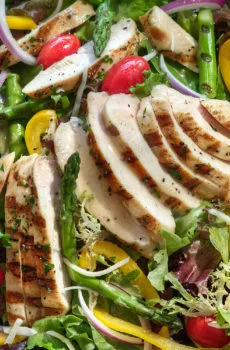 Grilled Chicken Garden Salad