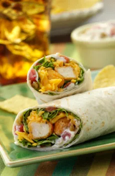 Chicken Fingers Wrap