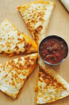 Four Cheese Quesadilla